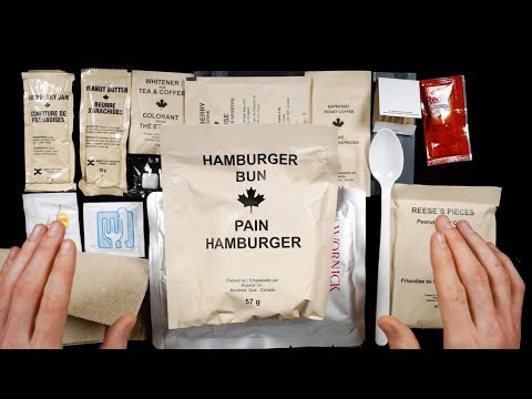 ASMR Canadian MRE