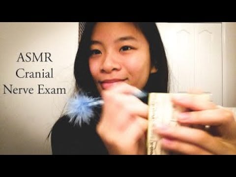 ASMR Cranial Nerve Exam (Writing, Hand Movements, Tapping, etc.)