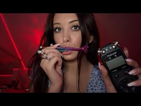 ASMR BRUITS DE BOUCHE POUR DORMIR 😍 inaudible, visuel, tapping...
