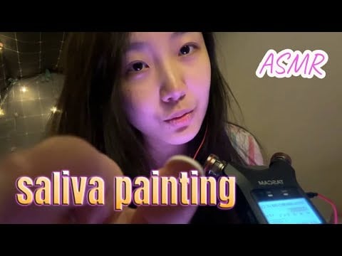 ”KC Sleeping Aid” saliva painting 👐funny and good sleep 🌙💤 #acmp #asmr