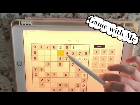 iPad ASMR *Sudoku and Strands*