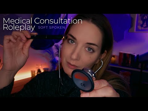 ASMR Doctor Roleplay | Ear Exam, Diagnosis & Gentle Care | Sleep-Inducing Roleplay