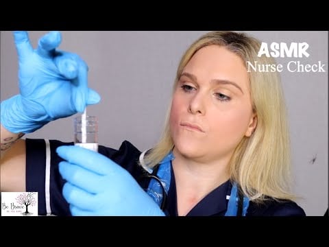 A Relaxing ASMR Nurse Check Up
