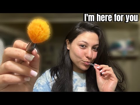 Asmr- Your bff gives you personal attention cause you needed it (roleplay)