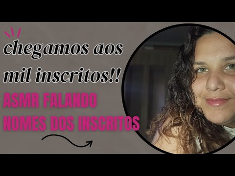 Asmr/ ⚠️Participe do vídeo "falando nome de inscritos" + agradecimentos🖤🤍🩷 #asmr #asmrbrasil #dormir