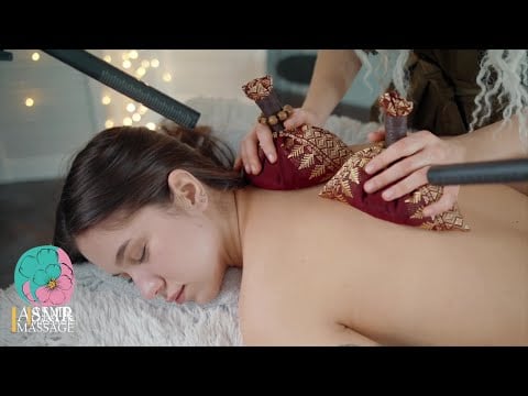 Serene ASMR Massage with Soft Scratching