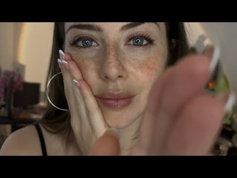 ASMR: SOFT & GENTLE MIRRORED TOUCH 🤍 (Personal attention, hand movements, sea waves)