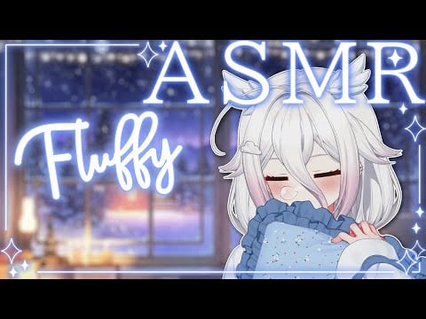 ASMR | Fluffy ASMR Pen ☁️& Soft Baby brush on Mic! Testing 2 Microphones! | No Talking