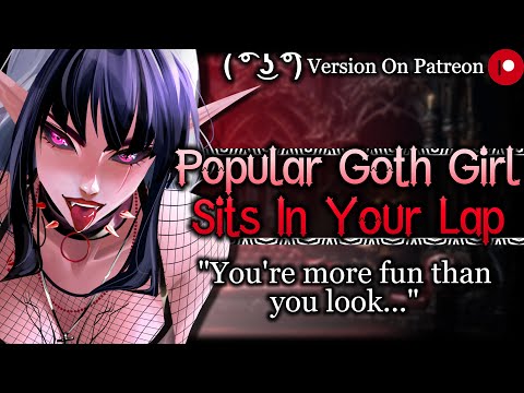 Popular Goth Girl Has A Soft Spot For You [Bossy] [Dom] | Goth Girlfriend ASMR Roleplay /F4M/