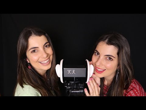 ASMR: GÊMEAS NO SEU OUVIDINHO, ARREPIANDO SEU CÉREBRO!