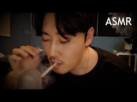 담배 이름이.. 한라산? 담배 asmr (SMOKING ASMR)