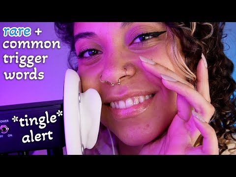 *SENSITIVE RARE* & Traditional Trigger Words (ear to ear, sleep guaranteed) ASMR