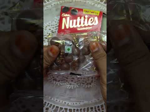 Cadbury NuttiesASMR unboxing #shorts #sweet #trending #viral #youtubeshorts #cadbury #nutties #asmr