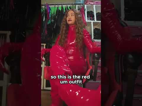 The Big Reveal  My All Red Bodysuit!