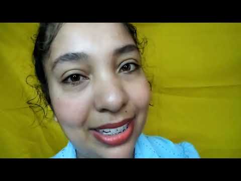 ASMR no seu rosto - Removendo um pelo encravado (para relaxar, com muita voz suave e sons de boca)
