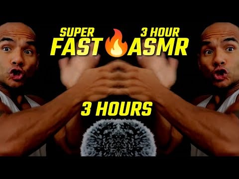 🌟MIND-BLOWING Fast ASMR Triggers! 😱 Insane Tingles 3 HOUR Marathon!🔥