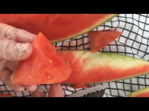Transparent vinyl Glove " Fruity "  [[ASMR]]