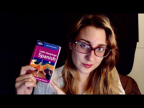 English & Spanish Words, Susurros, Tongue clicking, Tapping, Page Sounds - ASMR Spanglish