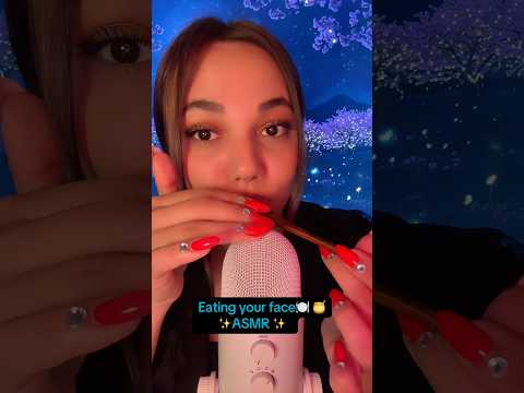 Eating your face 🍯Spoon Asmr 😴 #asmr #asmrsounds #relax #recommendations #hsyasmr
