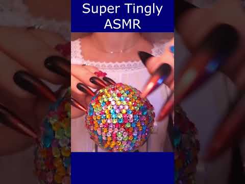 ASMR Mic Scratching, Self-Adhesive Rhinestones, Anti-Stress Toys & more #notalkingasmr #shorts #asmr