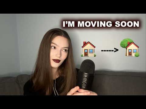 ASMR I'm moving (clicky whisper)