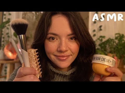 ASMR Personal Attention to Fall Asleep FAST (skincare, face tracing, pampering, guided relaxing)