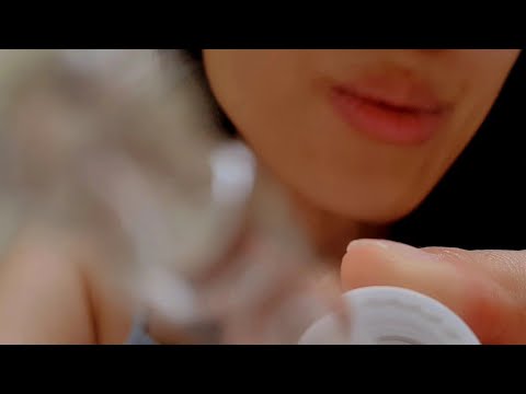 ASMR Camera Lens Scratching (No Talking) ❤️ face touching, tapping, drawing sketching on you writing