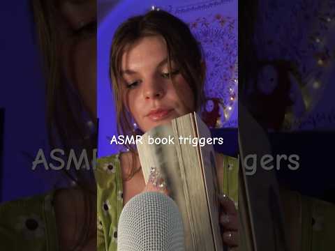 ASMR tingly book triggers (tapping & tracing) #asmr
