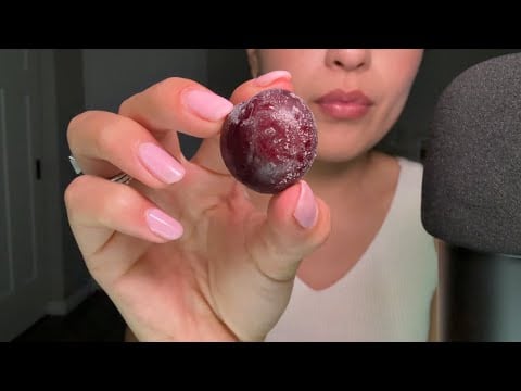 ASMR | Frozen cherries 🍒 *No talking*