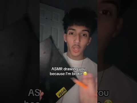 ASMR drawing you ✍️#shorts #asmr