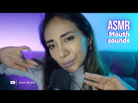 ASMR cerca del Micrófono (Mouth Sounds y Finger fluttering)