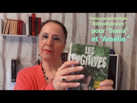 #Asmr français vidéo personnalisée " #bibliothécaire " pour Sonia et Amélie