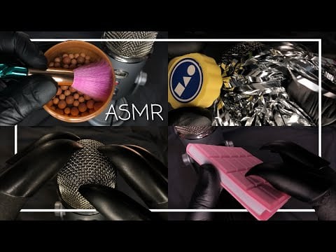 Different ASMR Tapping, Brushing & Crinkle Triggers for the best Sleep tonight! (No Talking)
