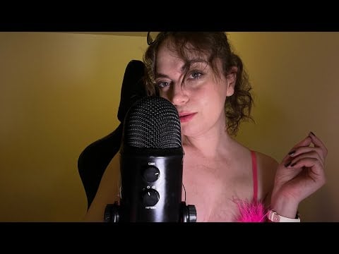 ASMR relaxante | Sons de fita e sussurros 