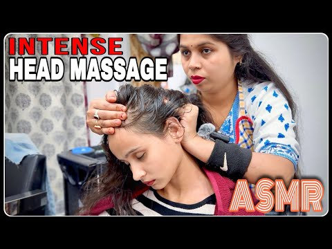 ASMR FELL ASLEEP TO MANI | INTENSE INDIAN HEAD 💆🏻‍♀️ RELIEF FROM HEADACHE & PAIN | Masseuse DoLL