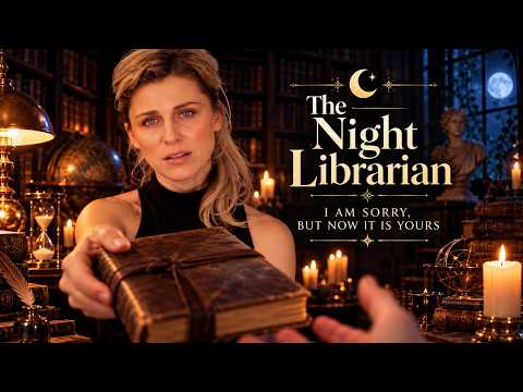 The Night Librarian (Ep.5) A Very Old New Story📚ASMR Soft Spoken & Whispered🕯️ Uncanny ASMR