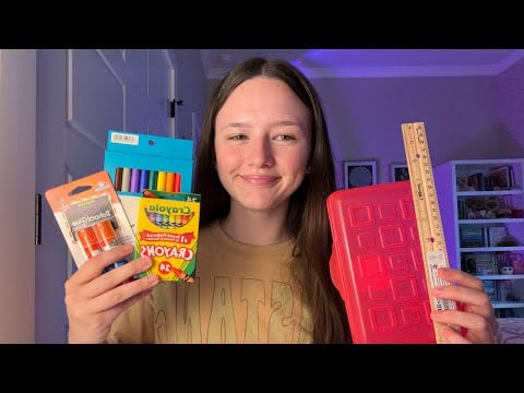 ASMR Back To School 📚✏️