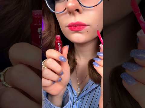 ASMR LIP TINT TRY ON 💄 #asmr #shorts #makeup