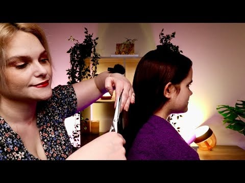 ASMR Real Person Haircut