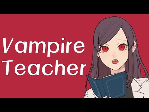Vampire Professor Bites You (ASMR Roleplay) [F4A] Part 1