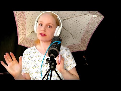 Rainy Day ASMR ☔ Rain Sounds, Rambling, Affirmations (Whispered)