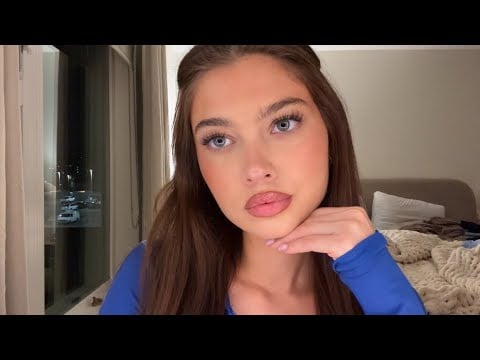 ASMR fall asleep in 12 mins | positive affirmations, hand movements, etc)