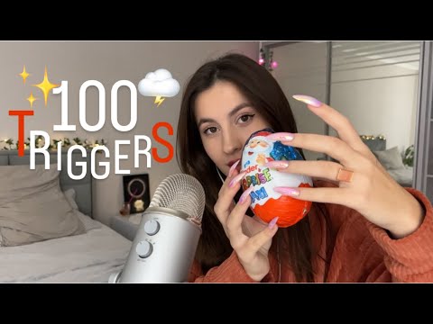 Asmr 100 triggers in 10 minutes 🪐Asmr sleep 😴 #asmr #asmrsleep #asmrtriggers