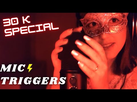 ASMR - FAST & AGGRESSIVE TRIGGER ASSORTMENT | 30k special! *EXTREME TINGLES*