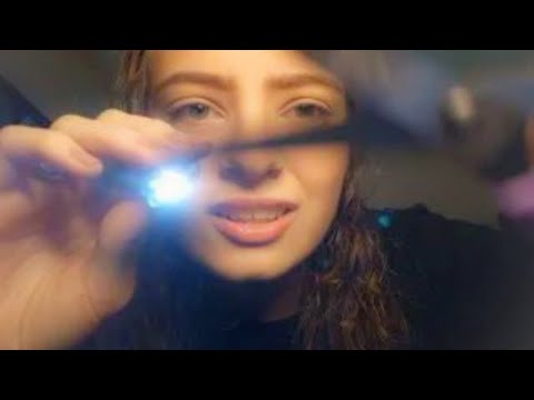 ASMR Tem Algo ESTRANHO No Seu ROSTO Sons de Boca, Toques na Câmera | Camila ASMR ♥