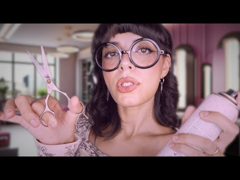 ASMR | EXTREMELY Tingly Haircut (Super Sassy & Up Close)