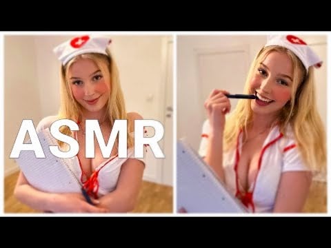 ASMR NURSE CHECKS ON YOU