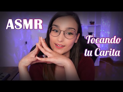 ASMR TOCANDO TU CARITA | ATENCION PERSONAL