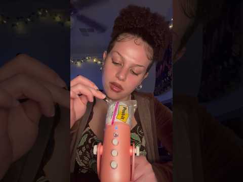 taking the plastic off #asmr #tingles #crinklingsounds