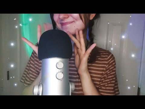 ASMR A Simple Whisper Ramble (mic brushing)🫧